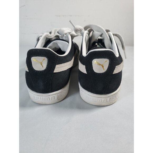 PUMA Suede Classic XXI 37491501 Black & White Men's Shoes Size 10.5 - Picture 3 of 16